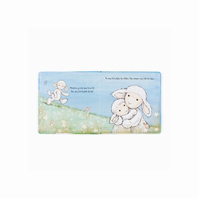 Jellycat Agneau Timide Et Sa Maman Livre Books Australia | 641357KCU